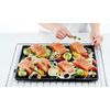 Tapis de four avec rebords 40 × 30 cm noir - Visuel 1